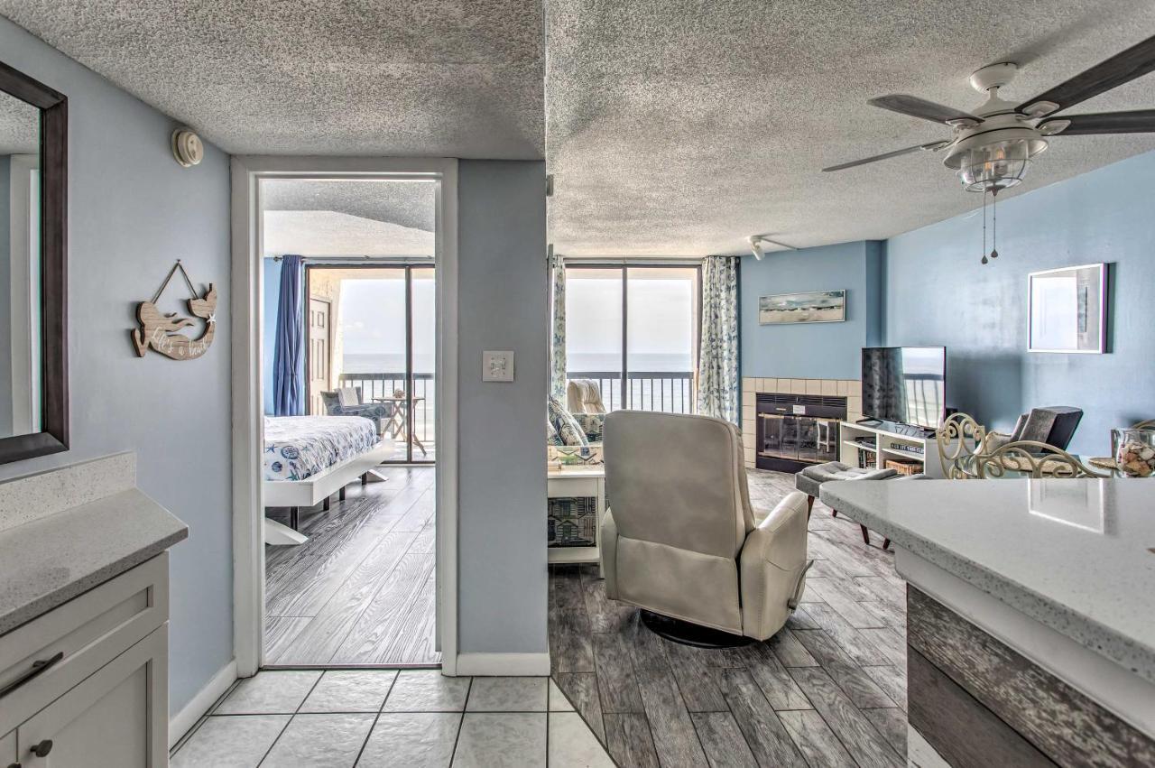 Luxury Myrtle Beach Condo Oceanfront With Hot Tub! Exterior foto