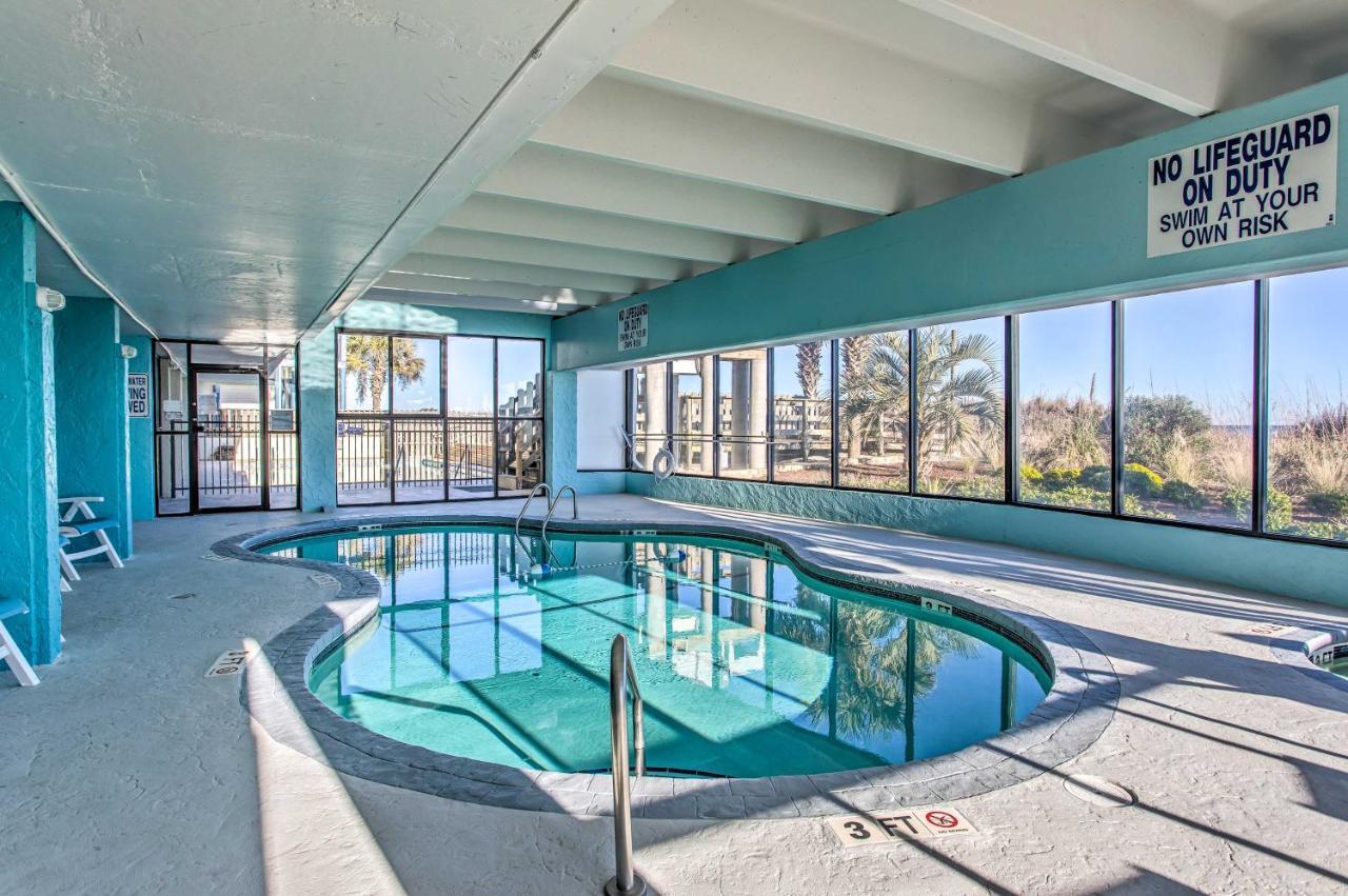 Luxury Myrtle Beach Condo Oceanfront With Hot Tub! Exterior foto